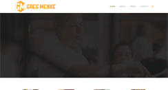 Desktop Screenshot of gregmenke.com