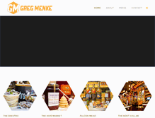 Tablet Screenshot of gregmenke.com